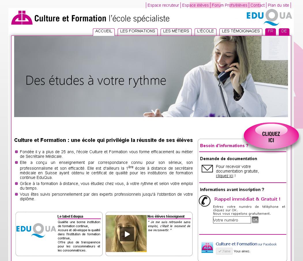 Avec Culture et Formation Suisse : devenez secrétaire médicale