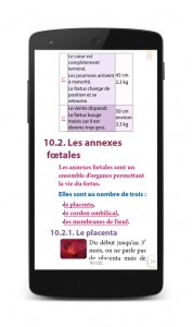 Lire les cours, même sur smartphone