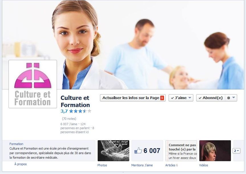 Facebook Culture et Formation